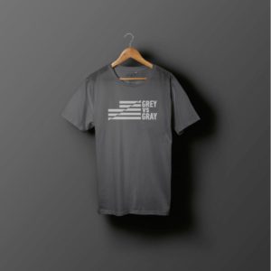 Grey Vs Gray – Logo T-Shirt